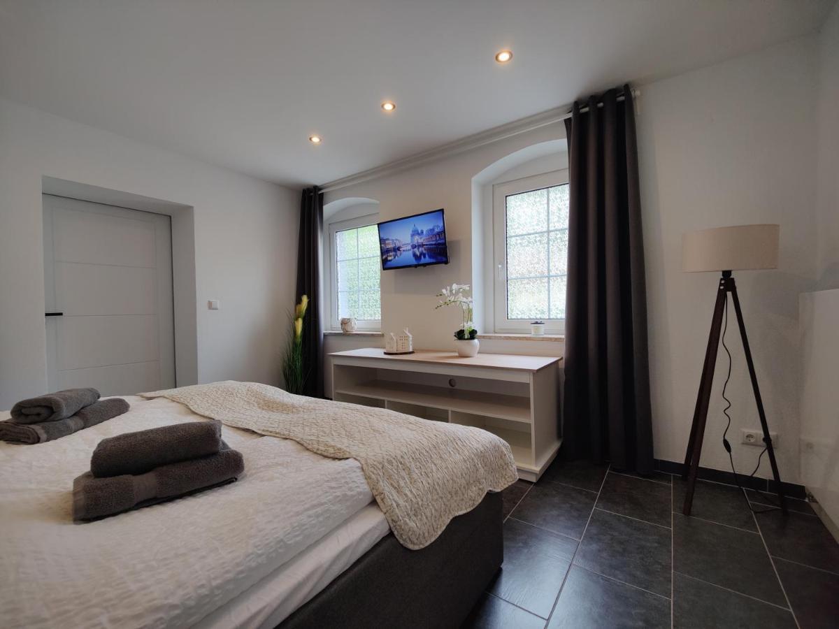 Ferienhaus Villa Adelsberg Mit Dachterrasse In Zentraler Lage Fuer Bis Zu 10 Personen Chemnitz Exterior foto